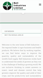 Mobile Screenshot of bellindustrieskenya.com