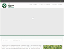 Tablet Screenshot of bellindustrieskenya.com